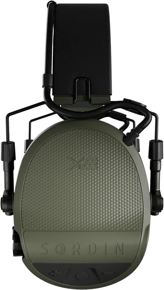 Sordin Supreme X2 Kapsel-Gehörschutz aktiv mit Lederband