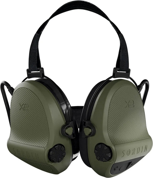 Sordin Supreme X2 Kapsel-Gehörschutz aktiv mit Nackenband