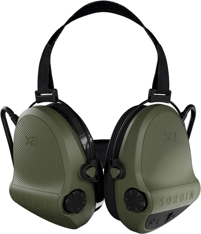 Sordin Supreme X2 Kapsel-Gehörschutz aktiv mit Nackenband