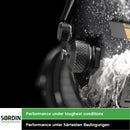 Sordin Supreme Pro-X Slim SFA Gehörschutz - aktiver Kapsel-Gehörschützer für Jagd & Schießsport - Dämmring für erhöhten SNR (31 dB)