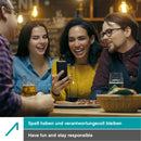 Alkomat ACE AF-33, TU-Wien-Messgenauigkeit: 97,9 %* + 25 Mundstücke