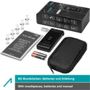 Alkomat ACE AF-33, TU-Wien-Messgenauigkeit: 97,9 %* + 25 Mundstücke