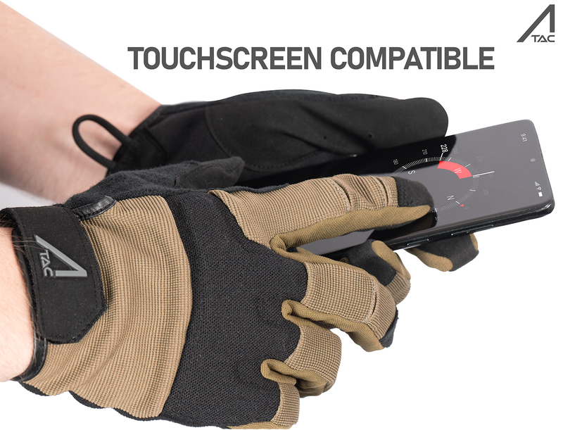 ACE Schakal Outdoor-Handschuh - taktische Handschuhe für Airsoft, Paintball & Schießsport - Touchscreen-fähig - S bis XXL