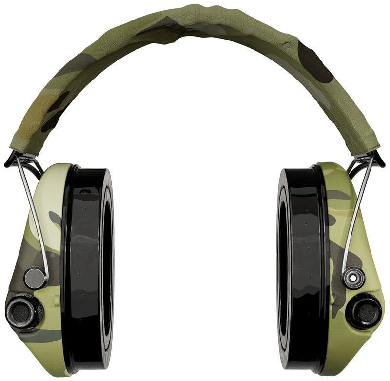 Sordin Supreme Pro-X LED Aktiver Kapsel-Gehörschutz - Elektronischer Gehörschützer für Jagd & Schießsport- EN 352