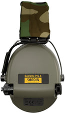 Sordin Supreme Pro-X LED Aktiver Kapsel-Gehörschutz - Elektronischer Gehörschützer für Jagd & Schießsport- EN 352
