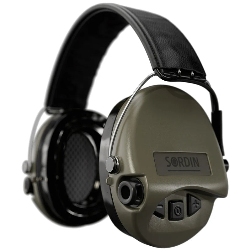 Sordin Supreme Pro Aktiver Kapsel-Gehörschutz - Elektronischer Gehörschützer für Jagd & Schießsport- EN 352 - SNR: 25 dB
