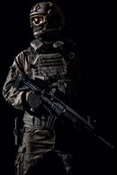 uvex apache goggle Militär-Schutzbrille - EN 166 & STANAG 2920/4296 - Schießbrille + Etui + 3 verschiedene Scheiben